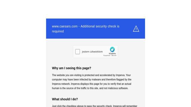 Caesars Casino casino screenshot